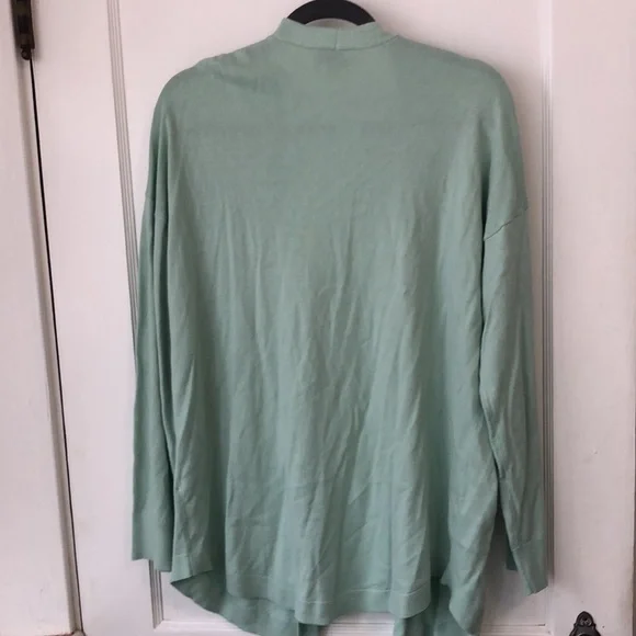 Loft Outlet Shirttail Open Cardigan - Picture 8 of 9